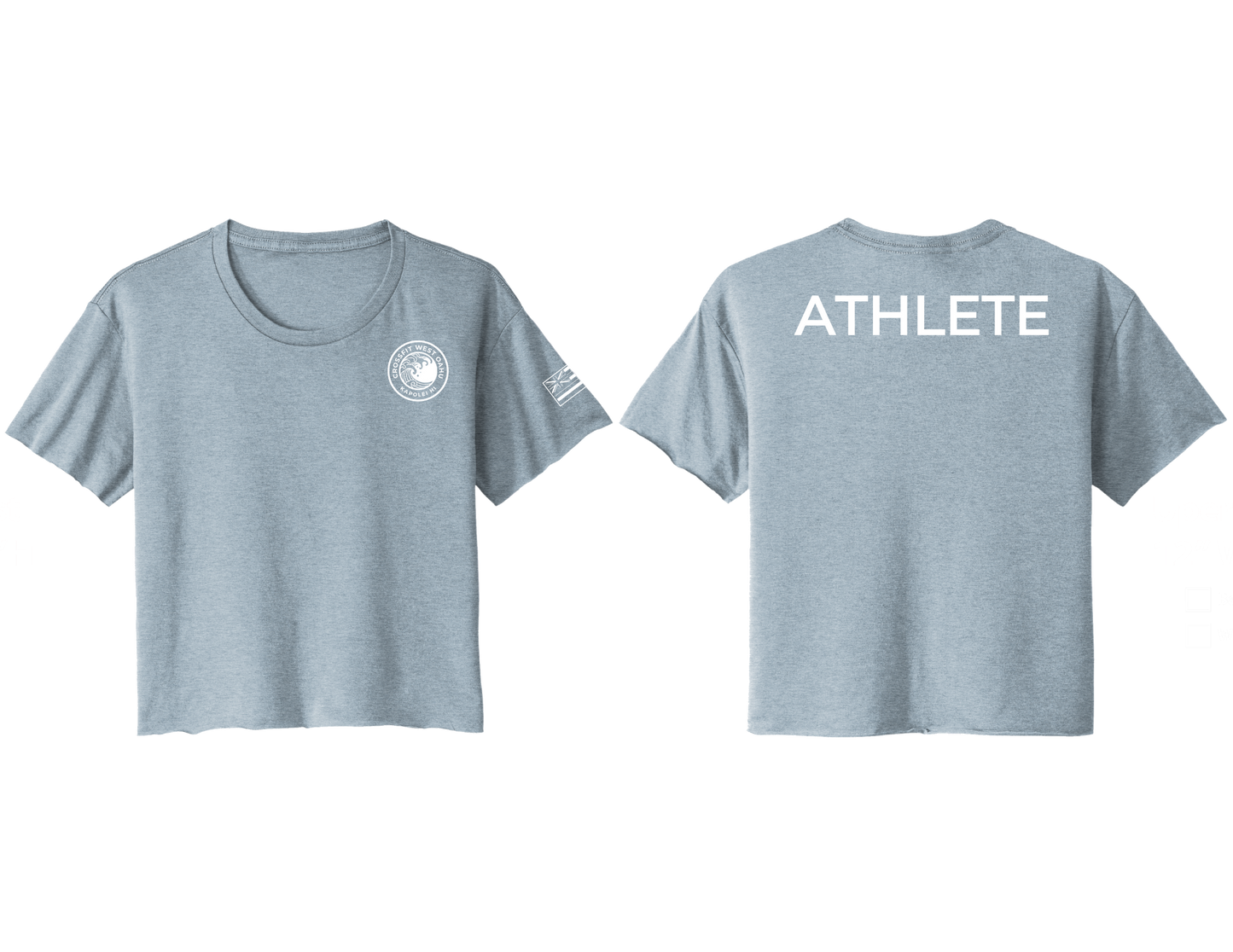 CrossFit West Oahu Athlete - Crop Tee