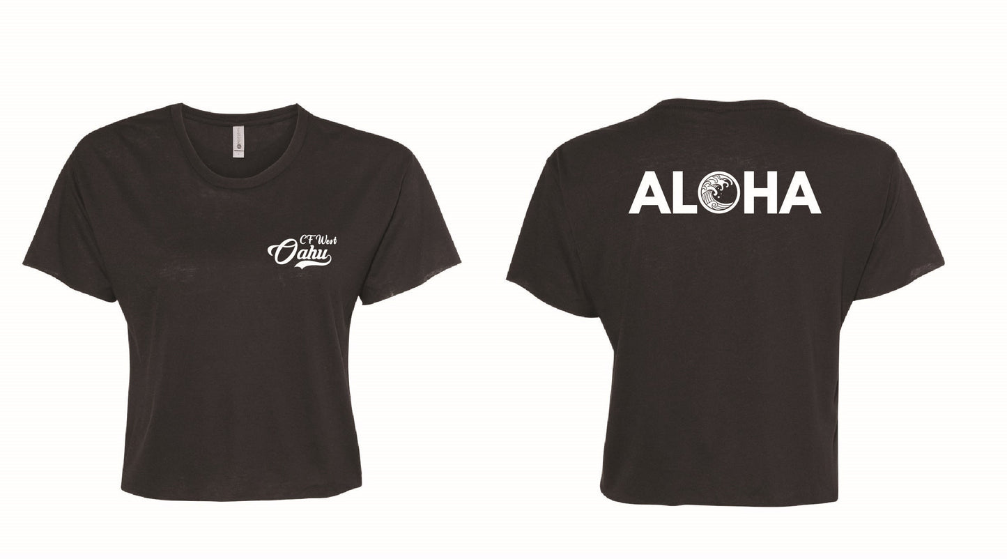 CFWO Aloha Women's Crop Tee