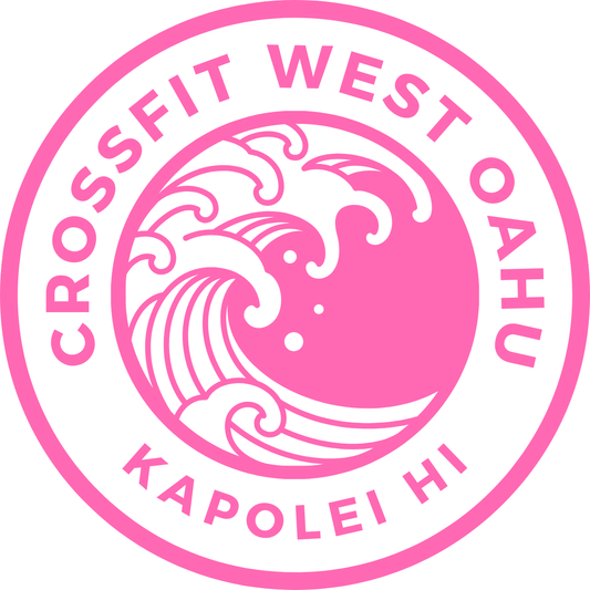 CFWO logo circle sticker PINK