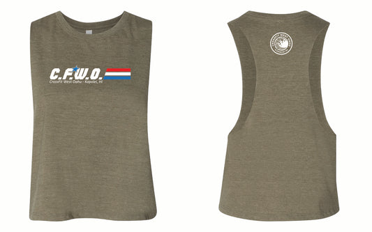 G.I. Jane CFWO Women's Crop Tank