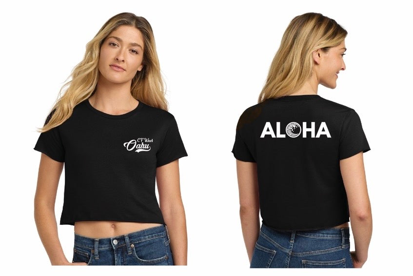 CFWO Aloha Women's Crop Tee